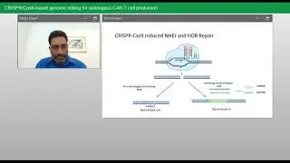 CRISPR/Cas9-based genome editing for autologous CAR-T cell production