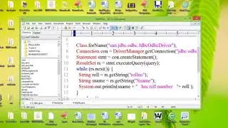 How to do JDBC and ODBC connection in windows?