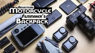 What's In My Camera bag 2024 | Adventure Motorcycle Filmmaker's Backpack