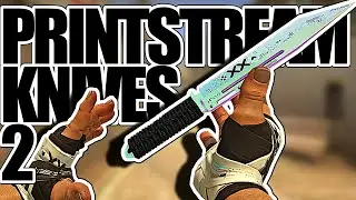 PRINTSTREAM KNIVES 2 (Concept) ★ CS:GO Showcase