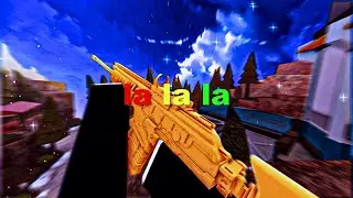 la la la - aimblox montage