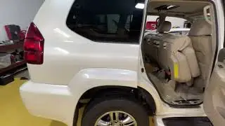 Lexus GX470 Water Leak - Rear - Body Seam Cracks