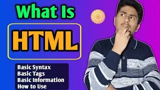 Introduction of HTML Programming | Syntax of html | Tags in html
