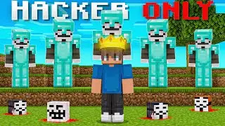 How i Became the King of Hackers Only Minecraft Server..
