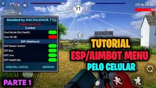 HOW TO CREATE ESP + AIMBOT ON YOUR CELL PHONE! (WaIIhack + Auto Aim) - Part 1 🔥