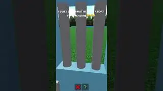 I build blox fruit in build a boat for treasure🤑 