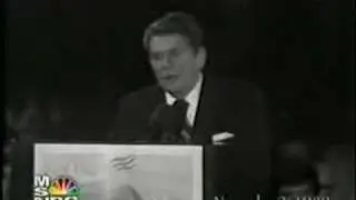 Ronald Reagan says STFU