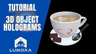 Créer une vidéo pour hologramme à partir d'un objet 3D / Create hologram video with 3D object