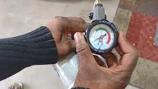 HOW TO CHANGE A/C PRESSURE  LINE AND REFILL THE COMPRESSOR.