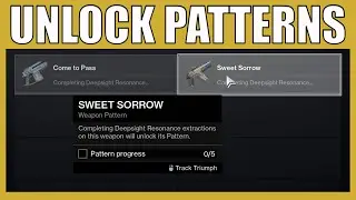 How To Unlock Weapon Patterns In Destiny 2 The Witch Queen