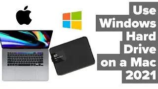 Mac NTFS Drives: Use Windows Hard Drive on Mac Apple 2021 NTFS Hard drive write error