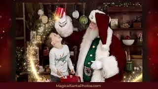 Santa Photos in the Tampa Bay Area - A one of a kind EXPERIENCE with Magical Santa Photos