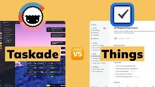 Best productivity app: Taskade vs Things App