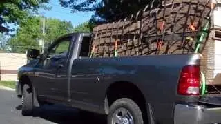 Truck Cargo Net with (patent pending) High Visibility Anchor Points