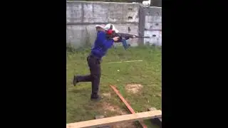 Отдача 12 калибра и девушка 50 кг