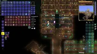 Trying to get the Paladin shield in the dungeon in Terraria Mastermode - 51