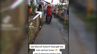 Heboh, Ojol di Bandung Dapat Orderan Antar dan Kuburkan Janin Bayi