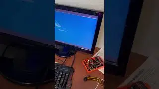 Сборка ПК - что за полосы на мониторе ?