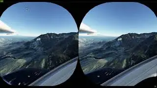 Mount St Helens Microsoft flight sim VR