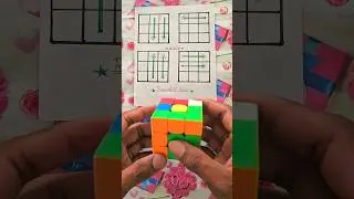 How to solve Rubik's cube magic trick ✨️ #rubikscube #Shorts ##trending #skcubeking