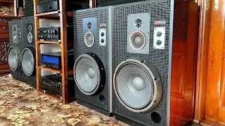 ВПЕРВЫЕ НА ЮТЮБ ДВЕ ПАРЫ Sony SS-G7!!! / Kenwood KA-1100 SD