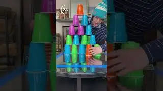 CUP STACKING CHALLENGE