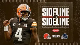 The Browns embrace 'next man up' mentality vs Titans | Sideline to Sideline