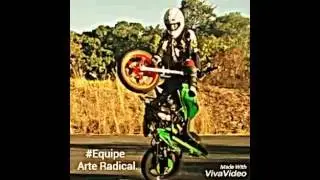 Equipe Arte Radical  de Caldas Novas Goiás Piloto Branco wheeling