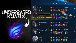 UNDERRATED Kha'Zix RUNE: SOLO CARRY the ENTIRE TEAM!!!!