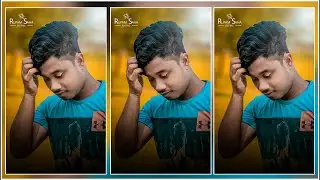 Orange Tone Lightroom _ PicsArt Photo Editing 2020 _ Rupam Saha editing