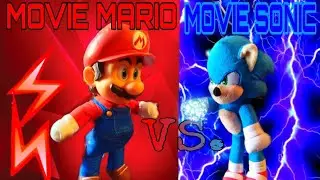 Movie Mario Vs. Movie Sonic!