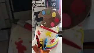 Colouring cake￼