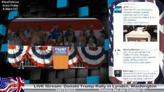 LIVE Stream: Donald Trump Rally in Lynden, Washington