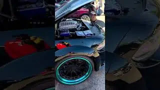 SLAMMED HELLCAT ON FORGED WHEELS!
