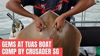 Gem's at Tuas Part Two (Power Anglerz ) on board Black's Boat