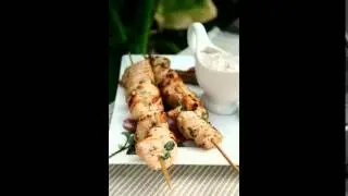 Шашлык в аэрогриле из курицы