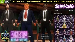 From John Wick, The Rock, to 50 Cent and Trump these are amazing boss styles shared by players!