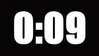 9 SECOND TIMER | LOUD ALARM ⏰