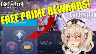 MiHoYo Giveaway and FREE AMAZON PRIME REWARDS! [Genshin Impact]