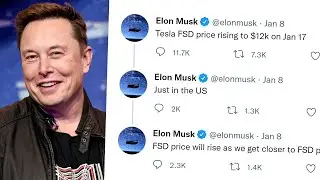 Tesla Should Lower the Cost of Full Self-Driving.
