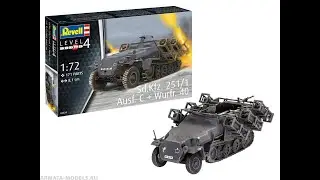 Building the model Sd. Kfz. 251/1 Hanomag from Revell scale 1 / 72