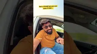 Not a SCAM! but you can save ₹1200😬 #shorts #carcare #carscam #scamalert #carmaintenance
