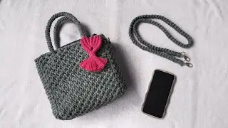How to Make Macrame Bag with Strap Bag Easy For Beginners