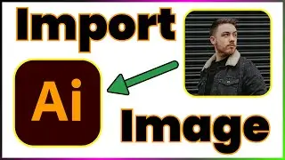 Placing Images | how to import a picture into illustrator🔥