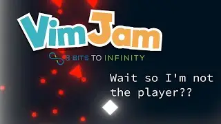 I made a game where you apparently aren't the player?? (And maybe I took anime too far) [VimJam]