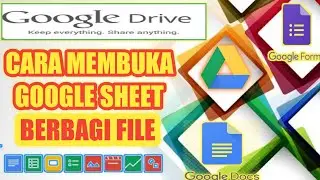 How to Open Google Sheets and Share Files - Google Drive Tutorial #14