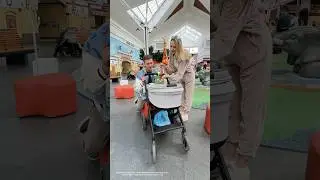 проводим время с Евочкой👨‍👩‍👧 ходим по детским магазинам🎀 бабушки нас не понимают
