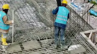 D blok 6. Kat Beton Dökümü