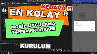 Basic4Android - B4A - En kolay uygulama yazma editörü (BEDAVA) - EPISODE 1 [ KURULUM ]