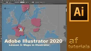 Creating Maps in Adobe Illustrator 2020